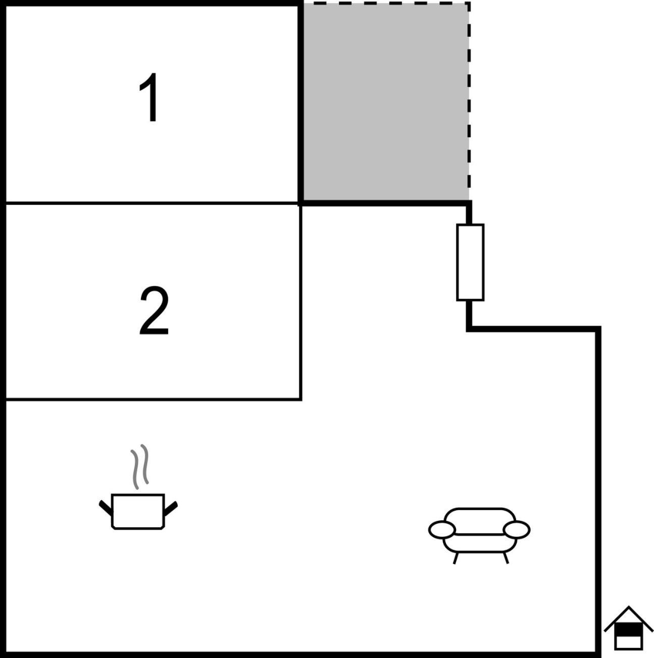 2 Bedroom Cozy Apartment In Rechlin Eksteriør billede